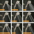 thumbnail image 3 of Oxygenics Contour 9-Setting Handheld Shower Head Brushed Nickel, 3 of 18
