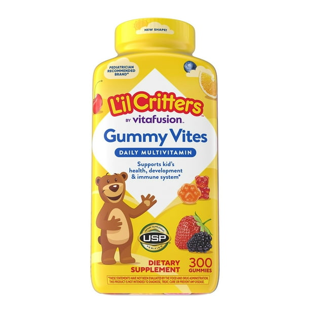 ♪新品未使用♪ 限定 Smiirl Counter 7digits /SNS L'il Critters Gummy Vites Complete Multivitamin, 300 ct