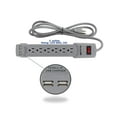 thumbnail image 3 of Seville Classics UltraHD Power Strip With Mounting Bracket, 3 of 8
