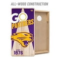 thumbnail image 3 of YouTheFan Northern Iowa Panthers 2'x4' Cornhole Board Set, 3 of 6