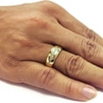 thumbnail image 3 of Round Cut Diamond Mens Band in 14K Gold, 3 of 4