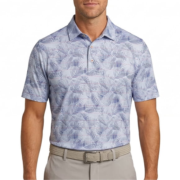 Greg Norman Men's Performance Golf Polo
