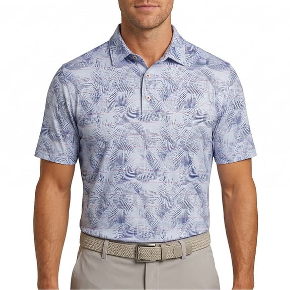 Greg Norman Men's Performance Golf Polo