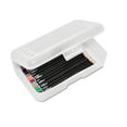 thumbnail image 2 of Advantus - Gem Polypropylene Pencil Box with Lid, Clear -  8 1/2 x 5 1/2 x 2 1/2, 2 of 2