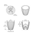 thumbnail image 6 of Mayne Sedona 18" Round Planter, 6 of 6