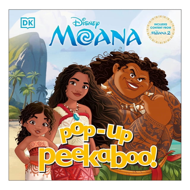 Pop-Up Peekaboo! Disney Moana, Board Book