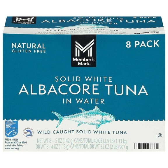 Member's Mark Premium Solid White Albacore Tuna 5 oz., 8 pk.