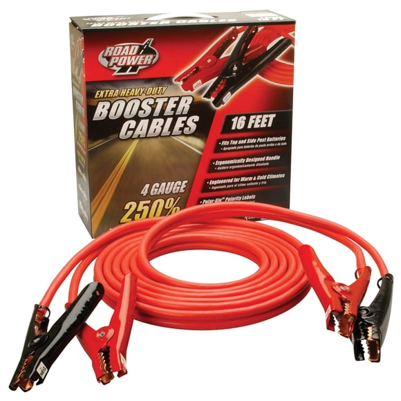 Road Power 16' 4GA Booster Cables