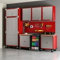 thumbnail image 10 of Seville Classics UltraHD 2 Door Rolling Cabinet, 28" W x 18” D x 34.5" H, 10 of 12