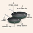 thumbnail image 3 of Calphalon 2-Piece Ceramic Fry Pans, 10" & 12", 3 of 6