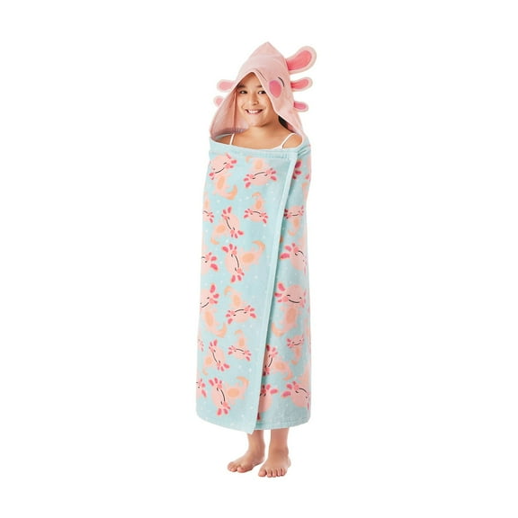 Member's Mark 100% Cotton Kids' Hooded Towel With Hand Pockets