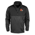 thumbnail image 1 of Cleveland Browns Adult Quarter-Zip Pullover Jacket, 1 of 3