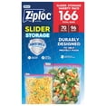 thumbnail image 1 of Ziploc Slider Storage Bags Variety Pack, Quart 96 ct., Gallon 70 ct., 1 of 7