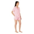 thumbnail image 2 of Member's Mark Women's Valentines Notch Collar Pajama Set, 2 of 11