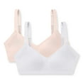 thumbnail image 3 of Warners Women's 2-Pack Wireless Lightly Lined Seamless Bra, 3 of 7