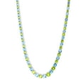 thumbnail image 3 of Graduated Gemstone Tennis Necklace in Sterling Silver, 3 of 8