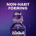 thumbnail image 5 of ZzzQuil Nighttime Sleep-Aid Liquid, Berry, 12 fl. oz., 3 pk., 5 of 8