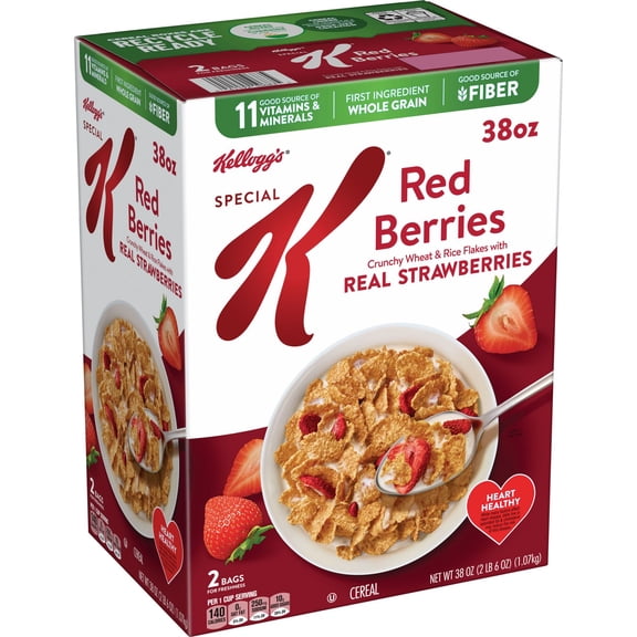 Special K Red Berries Cereal, 38 oz.