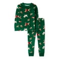 thumbnail image 1 of Carter's Baby & Toddler Holiday 2-Piece Velboa Pajama Set, 1 of 5
