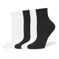 thumbnail image 1 of Hue Women's 5-Pack Cotton Mini Crew Sock, 1 of 4