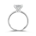 thumbnail image 4 of Lab Created Princess Cut Solitaire Diamond Ring, 4 of 9