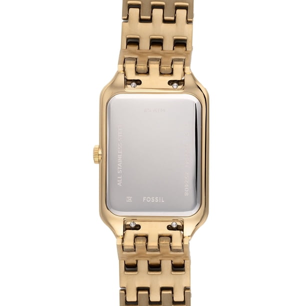Fossil Raquel Three-Hand Date Gold-Tone Bracelet Watch, 26mm  display picture 1