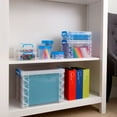 thumbnail image 3 of Super Stacker Storage or Hanging File Box with Blue Lid Locking Handles, 3 of 5