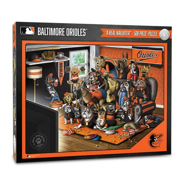 YouTheFan MLB Purebred Fans 500pc Puzzle, Assorted Teams
