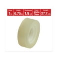 thumbnail image 3 of Universal Invisible Tape, 1" Core, 0.75" x 83.33 ft, Clear, 6/Pack, 3 of 6