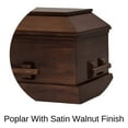 thumbnail image 2 of Titan Casket Pillar Wood Funeral Casket, 2 of 5