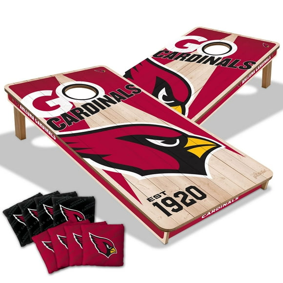YouTheFan Arizona Cardinals 2'x4' Cornhole Board Set