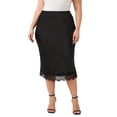thumbnail image 5 of Edited by Maren Morris Women's Maxi Slip Skirt, 5 of 11