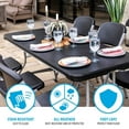 thumbnail image 6 of Lifetime 6' Commercial Grade Nesting Table, 4 Pack, 6 of 12