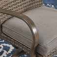 thumbnail image 3 of Member's Mark Newcastle Balcony Fire Dining Set with Sunbrella Fabric, 7pc, 3 of 5