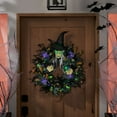 thumbnail image 1 of Member's Mark 26" Pre-Lit Witch Wreath, 1 of 4