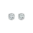 thumbnail image 2 of 0.45 CT. T.W. Diamond Stud Earrings in 14K Gold, 2 of 4