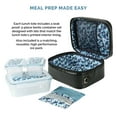 thumbnail image 3 of Veronica Jamison Hampton Faux Leather Lunch Tote by Arctic Zone, Lunch Bag with Food Storage & Ice Pack, 3 of 13
