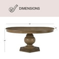 thumbnail image 5 of Toscana Round Expandable Dining Set with Sunbrella Slipcover Dining Chairs, Assorted Colors, 5 of 11