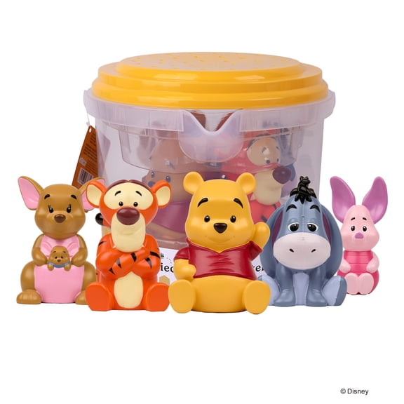 Disney Bath Squirter Bucket Set, 5 pc.