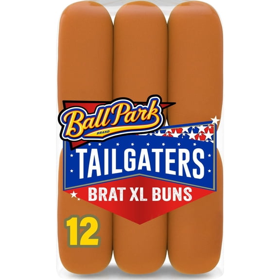 Ball Park Tailgaters Brat Buns 32 oz., 12 ct.