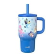 thumbnail image 1 of Zak Designs 16oz Stainless Steel Double-Wall Tumbler for Kids with Straw, Assorted Sets, 1 of 7
