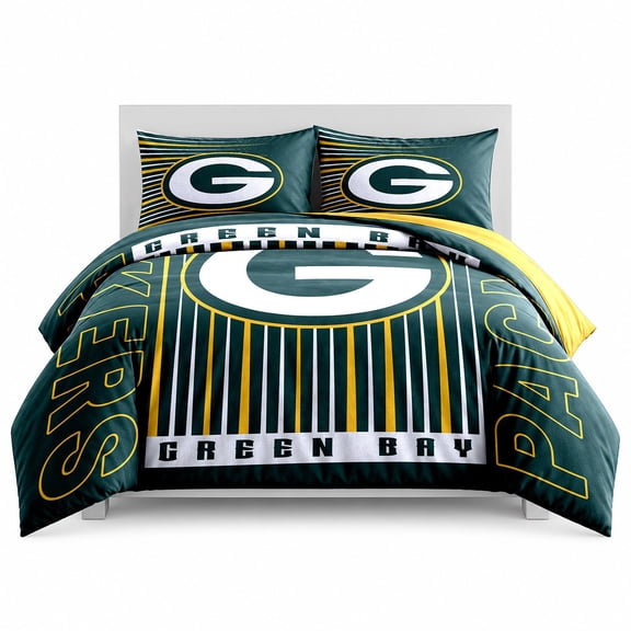 Logo Brands Green Bay Packers Comforter Set