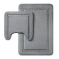 thumbnail interactive-video image 1 of Member's Mark Quick-Dry Memory Foam Bath Mat Contour Set, Assorted Colors, 1 of 7