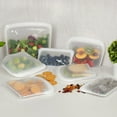 thumbnail image 1 of Honest Goods 7-Piece Silicone Food Storage Bags, 1 of 12