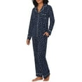 thumbnail image 2 of DKNY Women's 2-Piece Notch Collar Pajama Set, 2 of 7