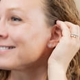 thumbnail image 6 of Lab Created Diamond Earrings in 14K Gold, 6 of 7