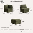thumbnail image 6 of Serta Brady Modular Sectional Sofa, 6 of 10