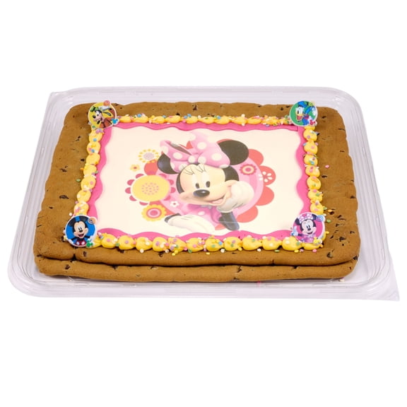 Minnie Mouse Half Sheet Cookie Cake