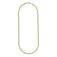 thumbnail image 2 of Semi Solid Rope Chain Necklace in 14K Gold, 2 of 12