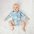 thumbnail image 3 of Member's Mark Baby 4-Pack Long Sleeve Organic Cotton Bodysuit, 3 of 10